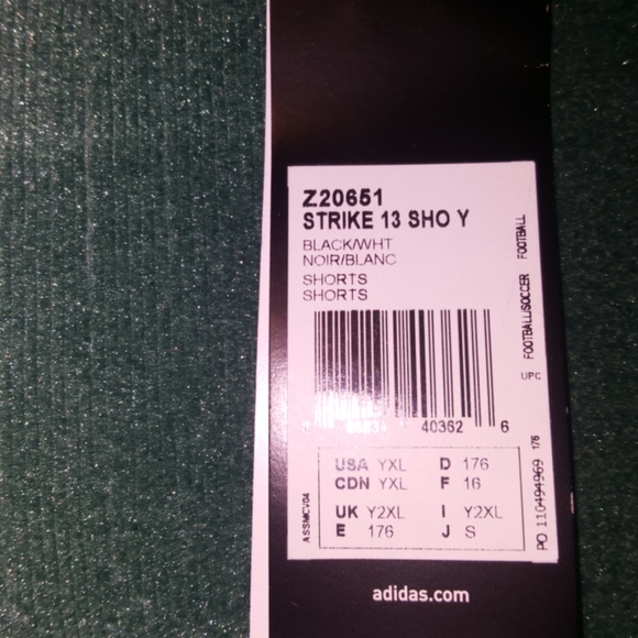 Adidas Performance Climalite athletic black shorts - Picture 5 of 5